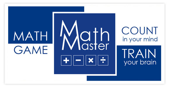 Free game for android and ios - Math Master. Count in your mind! Train your brain! Math Master  is a mathematical game in which you have to solve a lot of interesting mathematical examples, test your brain on counting in mind and, if necessary, to develop this skill.